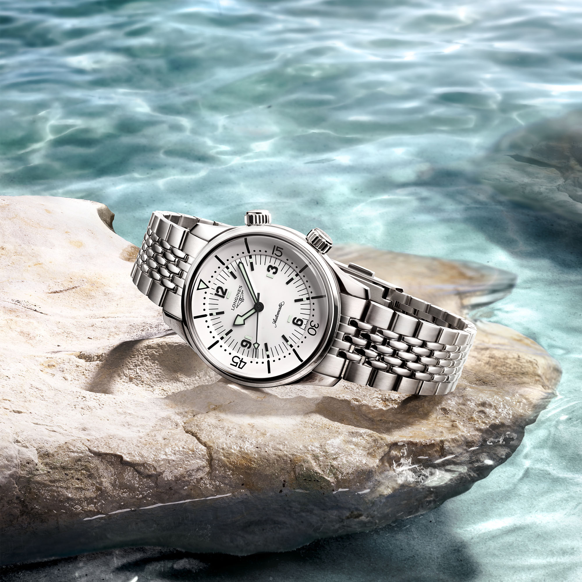 Longines Legend Diver Automatic 39 mm Stainless Steel | Maison Birks